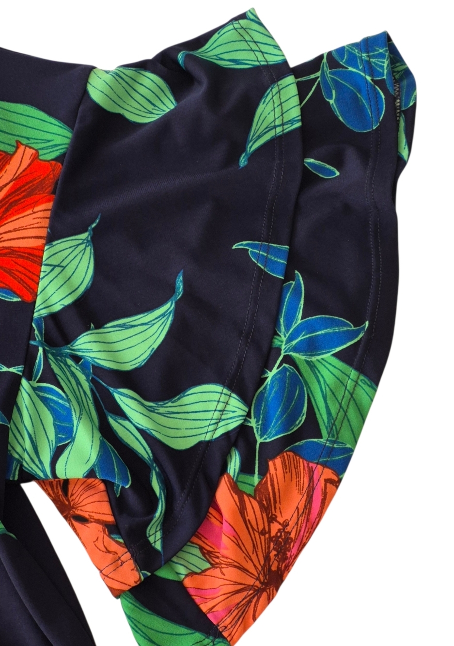 RUBY RD. Navy Tropical Dress - Picture 6 of 6